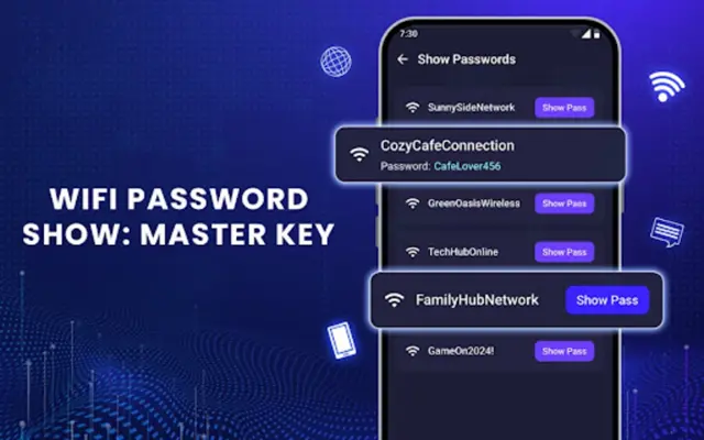 Wifi Password Show Master Key android App screenshot 10