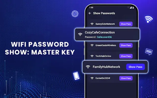 Wifi Password Show Master Key android App screenshot 2